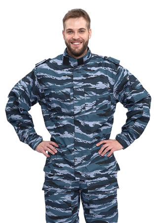 Костюм СПЕЦНАЗ куртка/брюки цвет: кмф "Серый вихрь", ткань: Рип-Стоп  URSUS