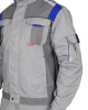 Куртка "СТАН" : св.серая со сред.-серым и васильковым (ЧЗ)