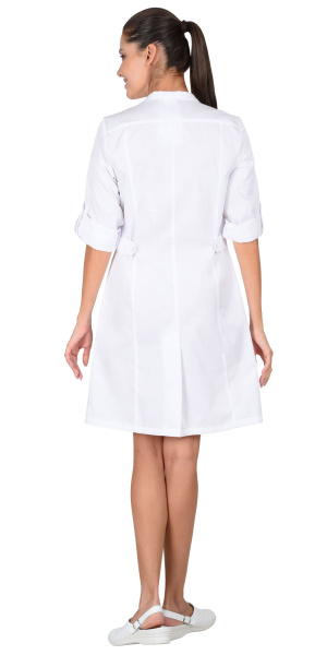 Халат "Глэм" женский белый (ЧЗ) Халат "Глэм" женский белый (ЧЗ)