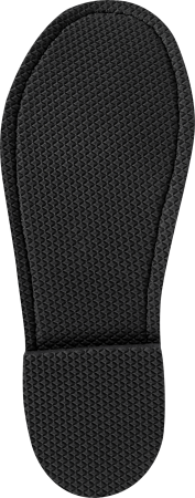 Туфли (тапочки) кожаные на подошве из пористой резины черные