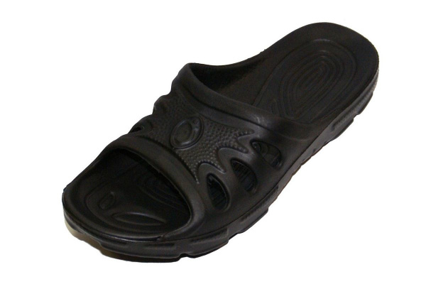 Сланцы мужские "Классика" ЭВА, черные (Жанетт) Сланцы мужские "Классика" ЭВА, черные (Жанетт)