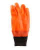 Перчатки утепл. Safeprotect ВИНТЕРЛЕ Оранж РП, двойн. ПВХ, утепл. х/б ткань с начес, манжета, уп60п