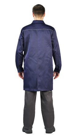 Халат синий мужской Валент URSUS ХАЛ521-001