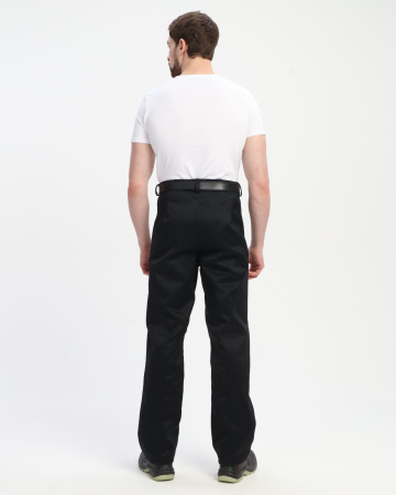 Костюм сварщика с усилением Арсенал-СОП 3 кл.защиты (тк.Хлопок-ОП,490) брюки, черный