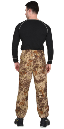 Костюм противоэнцефалитный "АНТИГНУС": куртка, брюки (тк.смесовая с пич эффект) Змея олива