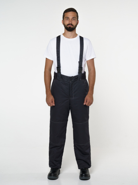 Костюм "Фаворит" зимний: куртка дл., брюки тёмно-серый с серым Костюм "Фаворит" зимний: куртка дл., брюки тёмно-серый с серым