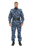 Костюм СПЕЦНАЗ (охрана/охранник)  куртка/брюки цвет: кмф "Серый вихрь", ткань: Рип-Стоп  URSUS (ЧЗ)