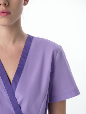 Костюм женский Симпл-001 (тк.Смесовая,120) MedLine, фиолетовый/сирень Костюм женский Симпл-001 (тк.Смесовая,120) MedLine, фиолетовый/сирень