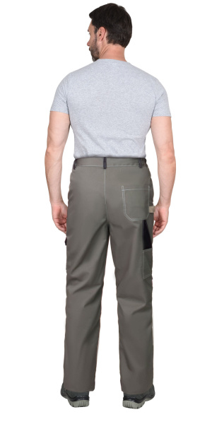 Брюки "Каспий" : оливковый с черным и песочным СОП. тк.Rodos (ЧЗ)