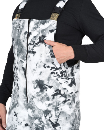 Костюм "Хамелеон": куртка дл., п/комб. КМФ "Зима" + КМФ "Лист"