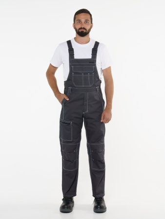 Полукомбинезон "Престиж" т.серый, тк.Rodos (245 гр/кв.м) (ЧЗ)