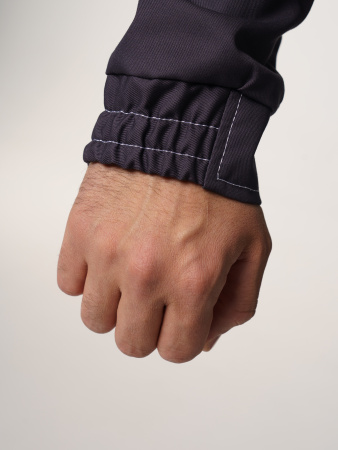 Куртка мужская Фаворит-Мега №116 серый, черный, лимонный (ЧЗ)