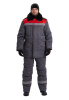Костюм зимний "ВЬЮГА" куртка/полукомб. цвет: т.серый/красный URSUS (ЧЗ) Костюм зимний "ВЬЮГА" куртка/полукомб. цвет: т.серый/красный URSUS (ЧЗ)