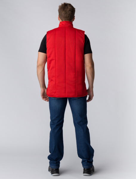 Жилет утепленный Универсальный (Смесовая, 210), красный Жилет утепленный Универсальный (Смесовая, 210), красный