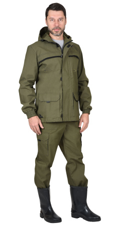 Куртка-штормовка "ГЕО" ( п-но палаточное ) хаки (ЧЗ) Куртка-штормовка "ГЕО" ( п-но палаточное ) хаки (ЧЗ)