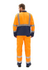 Костюм летний сигнальный Скандин куртка/полукомб. оранжевый/т.синий URSUS
