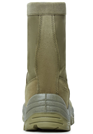 Ботинки с высокими берцами "Ховард" хаки, натуральная кожа