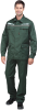 Костюм ОПЕРАТОР летний, зеленый, смесовая (куртка, брюки) Кос 576 (ЧЗ)