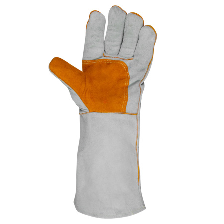 JWK1401 Удлиненные сварочные краги с флисовой подкладкой