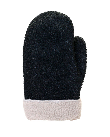 Рукавицы утепленные "ВИНТЕРЛЕ Грипп" ПВХ черные с крошкой, вкладыш акриловый мех, в уп.60пар