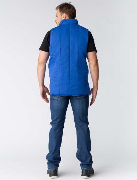 Жилет утепленный Универсальный (Смесовая, 210), васильковый (ЧЗ) Жилет утепленный Универсальный (Смесовая, 210), васильковый (ЧЗ)