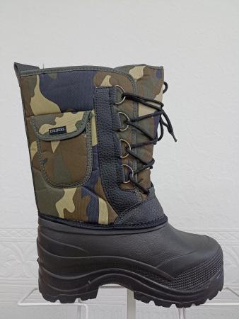 Сапоги арт.204М-1 Милитари(-40) муж.зел.кмф, со шнурком (EVAshoes)