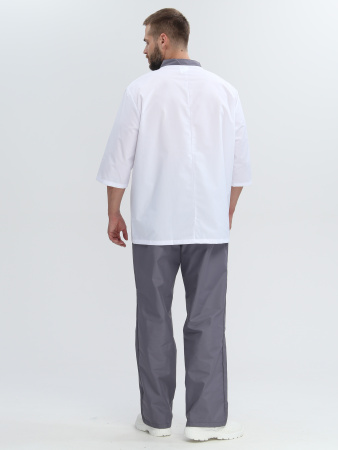 Костюм Канди (тк.ТиСи,120), серый/белый Костюм Канди (тк.ТиСи,120), серый/белый