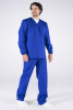 Мужской костюм ХАССП-База (ткань ТиСи, 120), васильковый (ЧЗ)