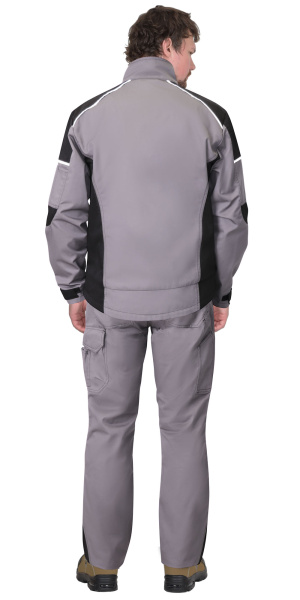 Куртка "ЦИТРИН" ср.серый с черным (ЧЗ) Куртка "ЦИТРИН" ср.серый с черным (ЧЗ)