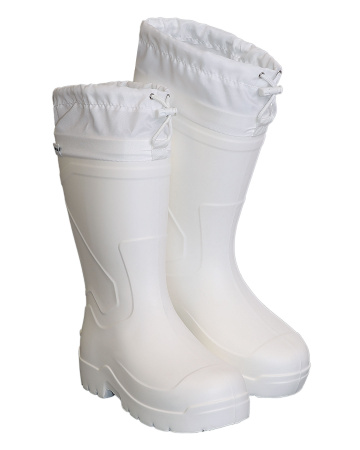 Сапоги из ЭВА Nordman Active S с манжетой, МБС КЩС, утепленные, белые (5-1024-W03)