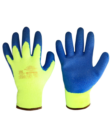 Перчатки утепленные Safeprotect "АКРИЛАТ"(акрил 7-й кл,латексное покр.ладони и пальцев)