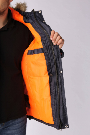 Куртка зимняя Аляска (Оксфорд), темно-синий (ЧЗ)