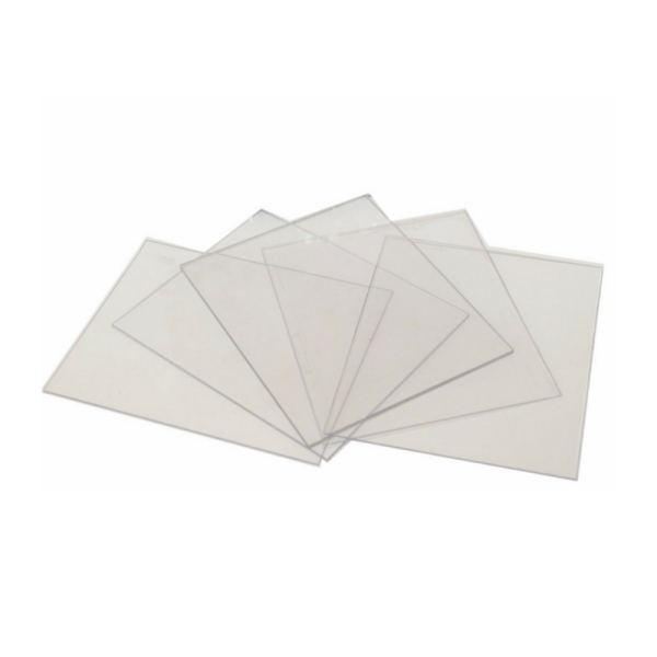 Комплект Стекло покровное (110х90) к щитку для электросварщиков поликорбонат арт.00230