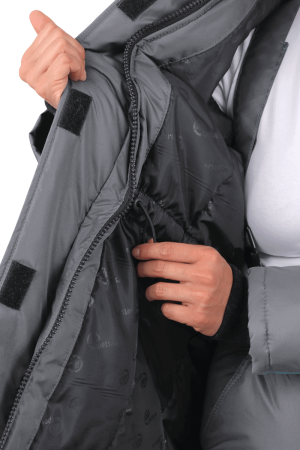 Костюм ГАЛАКТИКА зимний, серый-бирюза, женский (Куртка+брюки) Кос 487 (ЧЗ) Костюм ГАЛАКТИКА зимний, серый-бирюза, женский (Куртка+брюки) Кос 487 (ЧЗ)