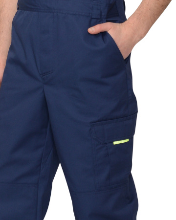 Полукомбинезон "БОСТОН"   темно-синий с васильковой и чер. отд. (ЧЗ) Полукомбинезон "БОСТОН"   темно-синий с васильковой и чер. отд. (ЧЗ)