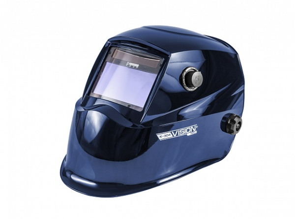 Маска сварщика "К-304 PRO" синяя КЕДР