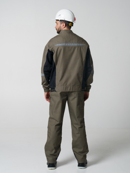 Полукомбинезон рабочий мужской №116 хаки, черный, СОП, ткань Канвас Полукомбинезон рабочий мужской №116 хаки, черный, СОП, ткань Канвас