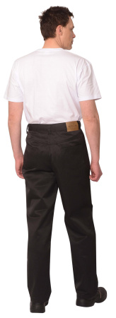 Брюки "КЛАССИКА" черные тк.Rodos (245гр.кв.м)