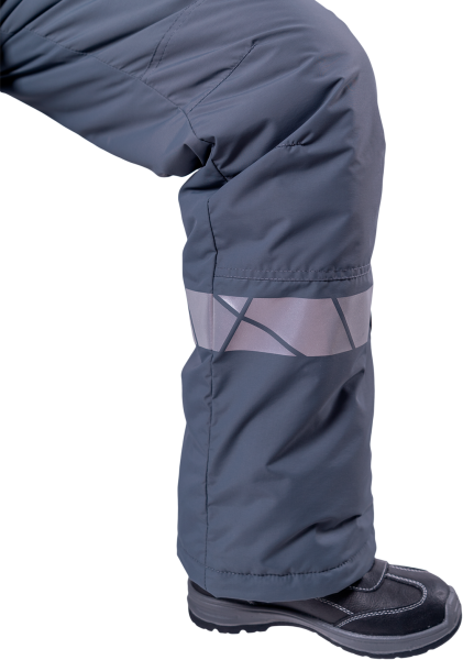 Брюки женские ХАЙ-ТЕК SAFETY зимние, серый-черный Брю 231 Наутика, пл. 125 г/м² ФСС Брюки женские ХАЙ-ТЕК SAFETY зимние, серый-черный Брю 231 Наутика, пл. 125 г/м² ФСС