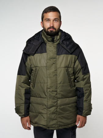 Куртка "ЕВРОПА" оливковая с чёрным (ЧЗ)