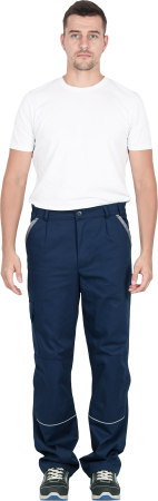 Костюм КОНФОРМ , т.синий-серый, куртка/брюки, пл. 255 г/м², КОС 588 (ЧЗ)