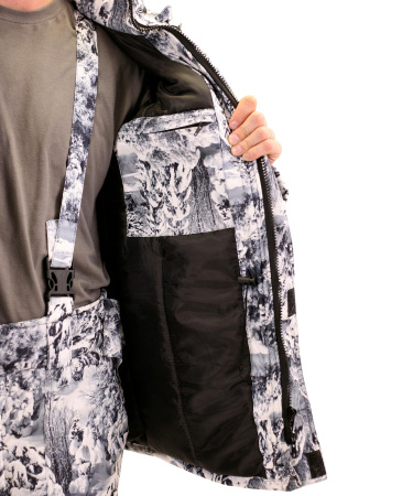 Костюм "Тайга" зимний: куртка, брюки. (тк.Алова) КМФ Белый лес Костюм "Тайга" зимний: куртка, брюки. (тк.Алова) КМФ Белый лес