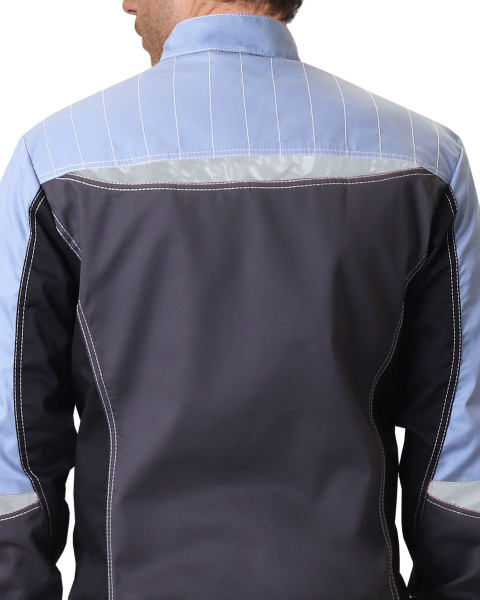 Куртка "Фаворит-Мега" серая с черн., и сиреневым, СОП Тк. Rodos (ЧЗ) Куртка "Фаворит-Мега" серая с черн., и сиреневым, СОП Тк. Rodos (ЧЗ)