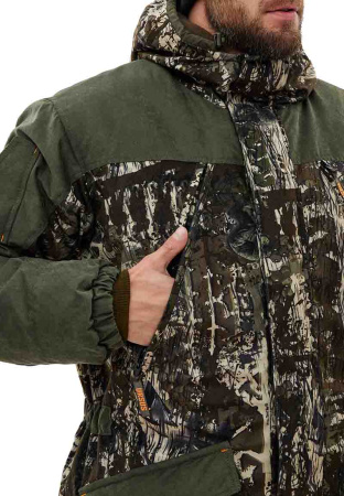 Костюм зимний «ГЕРКОН» куртка/брюки, цвет: кмф 253-9/т.хаки, ткань: Алова/Финляндия