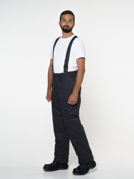 Костюм "Фаворит" зимний: куртка дл., брюки тёмно-серый с серым Костюм "Фаворит" зимний: куртка дл., брюки тёмно-серый с серым