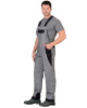Полукомбинезон "Пекин" летний: серый с черным (ЧЗ)