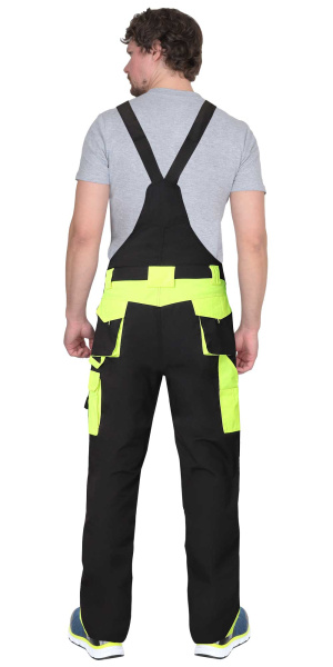Полукомбинезон "ОНИКС" черный с лимонным (ЧЗ) Полукомбинезон "ОНИКС" черный с лимонным (ЧЗ)