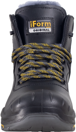 Ботинки iForm® ORIGINAL (ОРИДЖИНАЛ) с КП и КС нат мех, кожаные ПУ/нитрил Бот 189