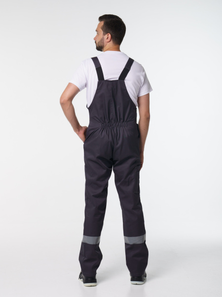 Полукомбинезон рабочий мужской №112 тёмно-серый СОП Полукомбинезон рабочий мужской №112 тёмно-серый СОП