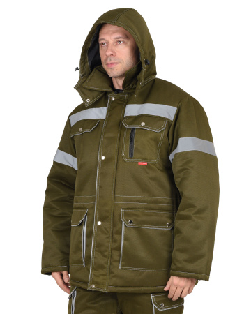 Костюм "ТИТАН" зимний: куртка дл., п/комб. хаки и СОП-50мм. Костюм "ТИТАН" зимний: куртка дл., п/комб. хаки и СОП-50мм.